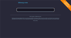 Desktop Screenshot of labsorp.com